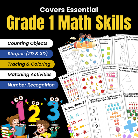 1st Grade Math Games Bundle