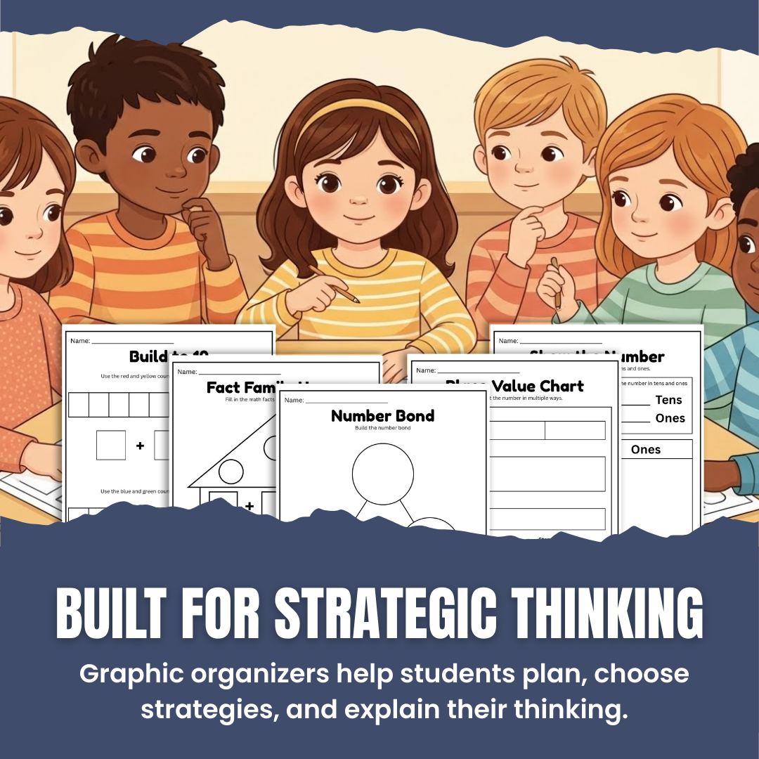 Math Made Simple For Kids - 800+ Math Mats, Graphic & So on