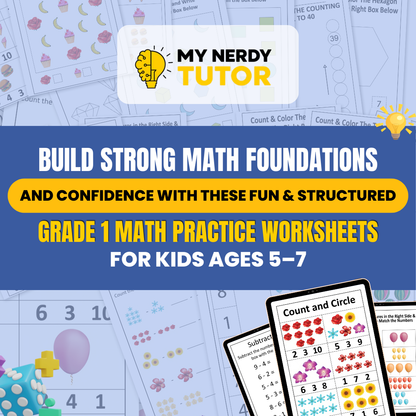 1st Grade Math Games Bundle