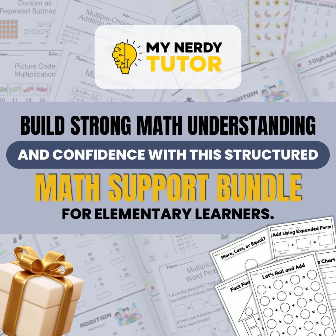 Math Made Simple For Kids - 800+ Math Mats, Graphic & So on