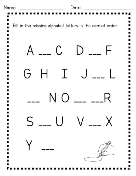 Alphabetical order practices FREE